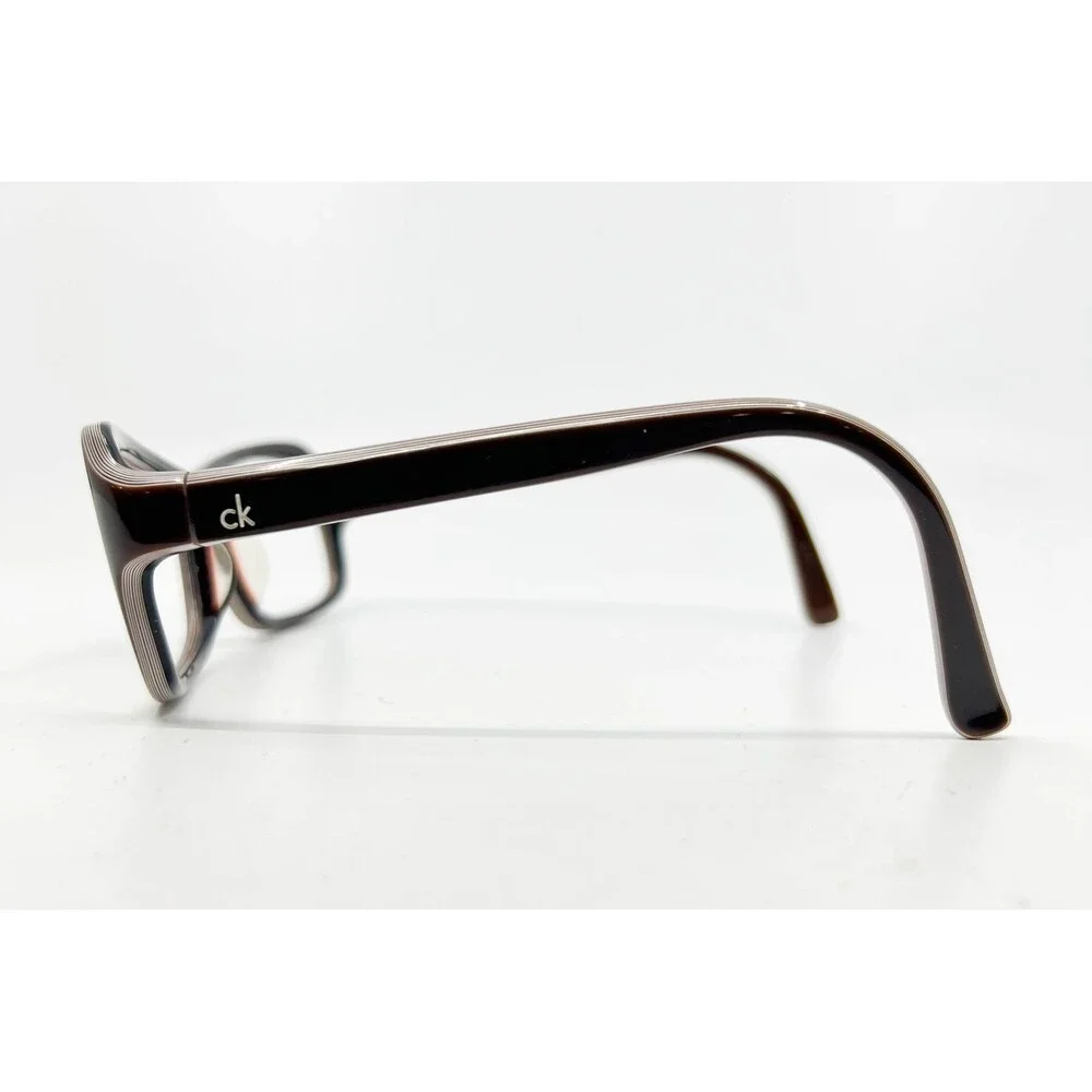 Calvin Klein CK 4085S Women's Brown Sunglasses Full Rim Rectangle 53-15-130